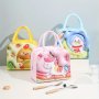 1PC Girl's Foldable Lightweight Lunch Bag 3D Pattern Insulated Bag Gift Going Out Traveling Hand Bag