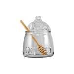 590 Ml Honey Dispenser Dishwasher Safe Clear