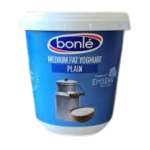 Bonle Double Cream Medium Fat Plain Yoghurt 1KG