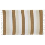 Dhurrie Twill Namib Dark Stone Mat - Bedside Mat