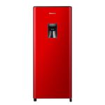 Hisense 177L Single Door Fridge With Water Dispenser - Red