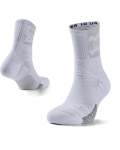 Adult Ua Playmaker Crew Socks - White XL