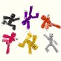 1PC A Creative Model Of A Colorful Matchmaker Desktop Decoration Adjustable Posture And Versatile Suction Cups