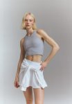 Medium Support Sports Bra In Drymove - Light Grey Marl
