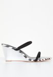 Madison Alora Mule Wedge Heel - Black