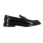 Leather Loafer-black