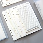 6 Holes Loose-leaf Refill A5A6 Hand Account Book Inner Page Notepad Journal Refill