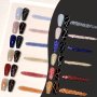 1pc 8 Colors 5ml/0.17oz Reflective Glitter Gel Nail Art Paint High-Density Metallic Line Gels With Dual Light Effect Sparkle Edge Detailing For UV Gel