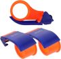 3 Pcs Large 6CM Tape Cutters Dispensers Multipurpose Plastic Bag Sealers