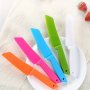 3PCS/6PCS/8PCS Kitchen Knife Set - Plastic Serrated Edges For Safe Cutting Of Cakes Fruits & Veggies - Perfect For Little Chefs Eid Al-adha Mubarak