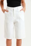 Andi Culottes Mid Length Casual Ladies Pants With Pockets
