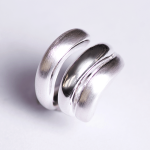Bold Roxy 925 Sterling Silver Ring - 56 Silver