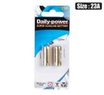 Batteries Alkaline 23A 12V LR08 2PCE