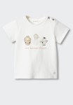 T-Shirt Baseball - Natural