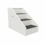 Pet Stairs Dog Steps For Small & Medium Dogs White Melamine