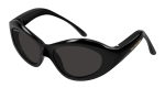 Sunglasses Womens In Black Grey BB0386S-001 - Black Onesize