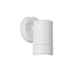 Sammy Polycarbonate Outdoor Wall Light Black White - Black