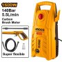 Ingco High Pressure Washer 5.5 L/min 1600W HPWR16008