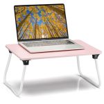 Ruxury Foldable Lap Desk Laptop Stand Bed Desk Table Tray Breakfast Serving Tray Portable & Lightweight MINI Table Lap Tablet De