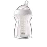 Chicco Natural Feeling Glass Bottle 2 Months 250ML - Clear
