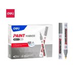 Deli U500 Paint Marker 2MM Silver