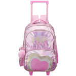 Quest Mirror-glitz Trolley Backpack Pink