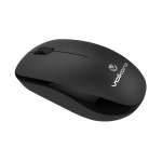 Volkano Crystal Series Black Wireless Optical Mouse