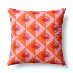 Scatter Cushion 60X60CM Pink Crabs