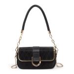 Black Quilted Fashion Bag