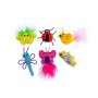 Catstages Cute As A Bug Plush Cat Toys 6PK