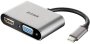 D-Link - DUB-V210 Usb-c To Hdmi/vga Adapter