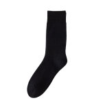Autism Resources Seamless Cushioned Crew Socks Size 8 - 11 - Black