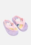 PoP Candy Printed Thong Sandals - Lilac