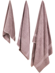 Dusty Pink Cotton Bath Sheet - 90X150CM Pink