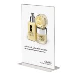 Clear Acrylic A4 Double Menu Holders