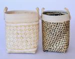 Seagrass Natural & Black Basket