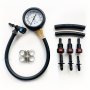 Fuel Pressure Test Kit - Fuel Pressure Gauge - 0-100PSI Fuel Injection Pump Pressure Tester Gauge Kit For Car Motorcycle Truck