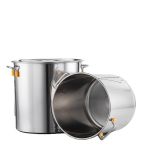 Stock Pot Stainless Steel Combo Set 1 X 10LTR & 1 X 20LTR