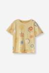 BOYS Graphic Tee - 10 Yellow