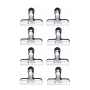 Heavy-duty Stainless Steel Food Chip Bag Clips - 8 Pack