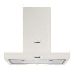 90CM Wall Mount Cooker Hood - Cream