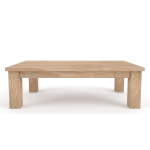 Contemporary Charlie Coffee Table - Pine In Chestnut Finish