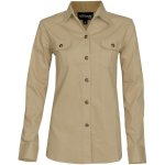Ladies Long Sleeve Oryx Bush Shirt Stone