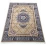 Mustard Brown Traditional Persian-style Medallion Area Rug - 350 X 250 Cm