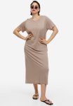 T-Shirt Dress - Beige