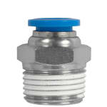 AirCraft Pu Hose Fitting Straight Stud 8MM-3 8" M