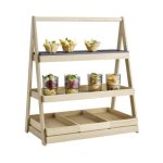 3-TIER Wooden Tray Display Valo Range By Aps