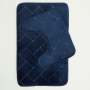 Two Piece Athens Memory Foam Mat - Navy
