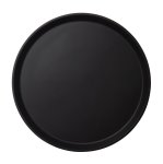 Camtread Non-slip Fiberglass Tray Round - 35.5CM Black - CFT0355
