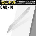Olfa Blades For SAC1 10 PK Bulk Sharper Angled Livestainable